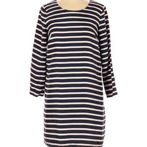 J.Crew Striped Martime Black White Stripe Nautical Dress
